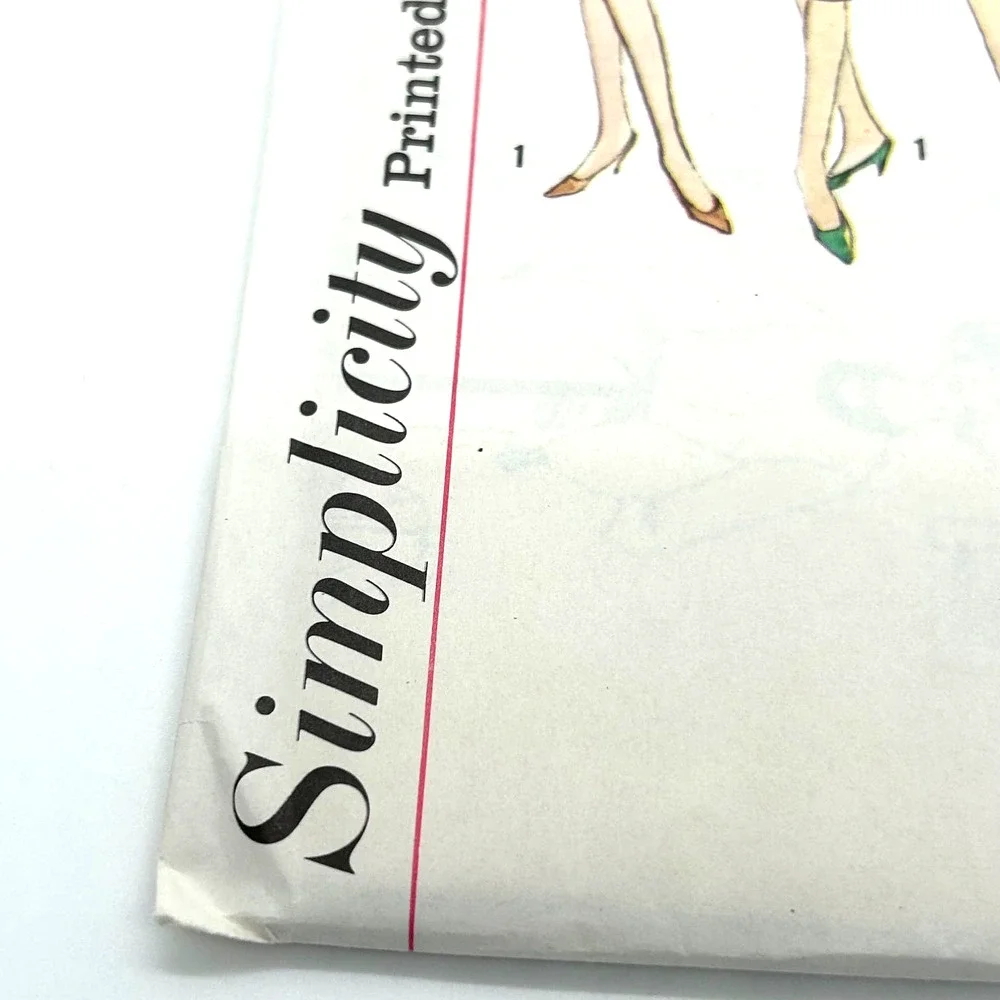 Simplicity Vintage‎ 1950's Pattern #4675 One Piece Slenderette Dress Size 16